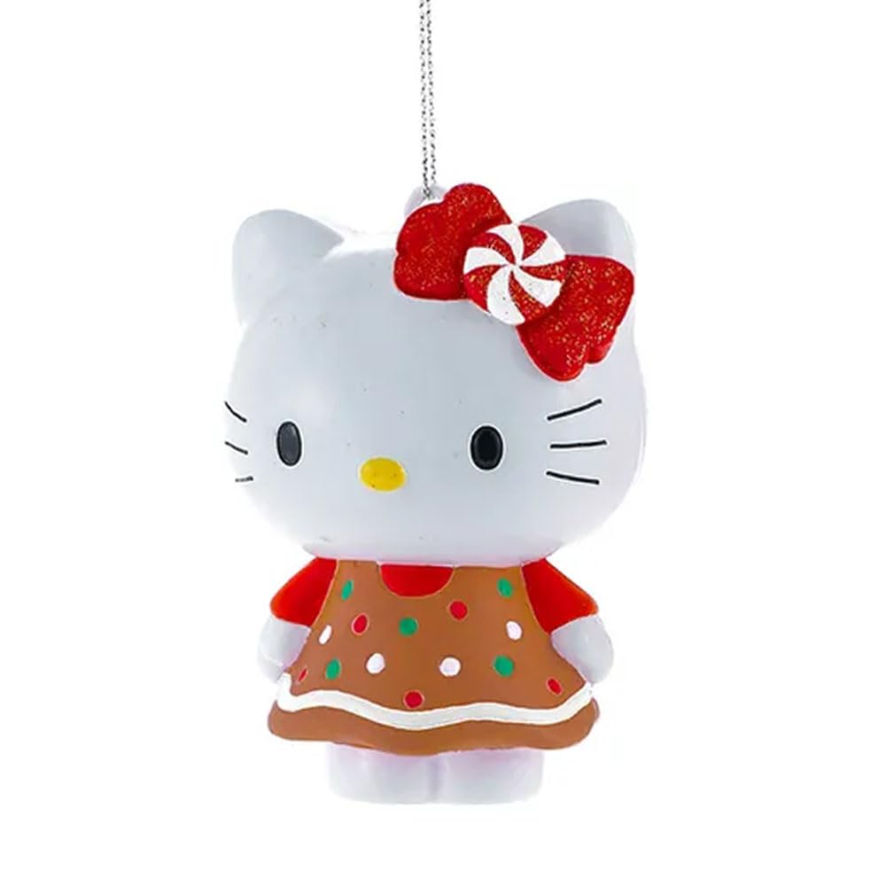 Hello Kitty Christmas Ornaments Officially Licensed Holiday Christmas Dress Christmas Tree Decorations 2 Piece Set