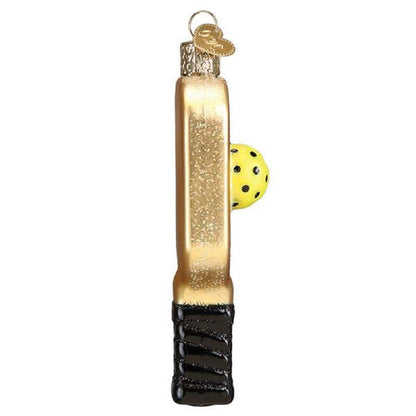 Old World Christmas Pickleball Paddle Blown Glass 2020 Unique Christmas Ornaments for Christmas Tree Decorations