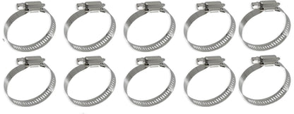 Poolzilla Stainless Steel Hose Clamp for 1 ¼'' to 2'' Pool Filter Connection Hoses