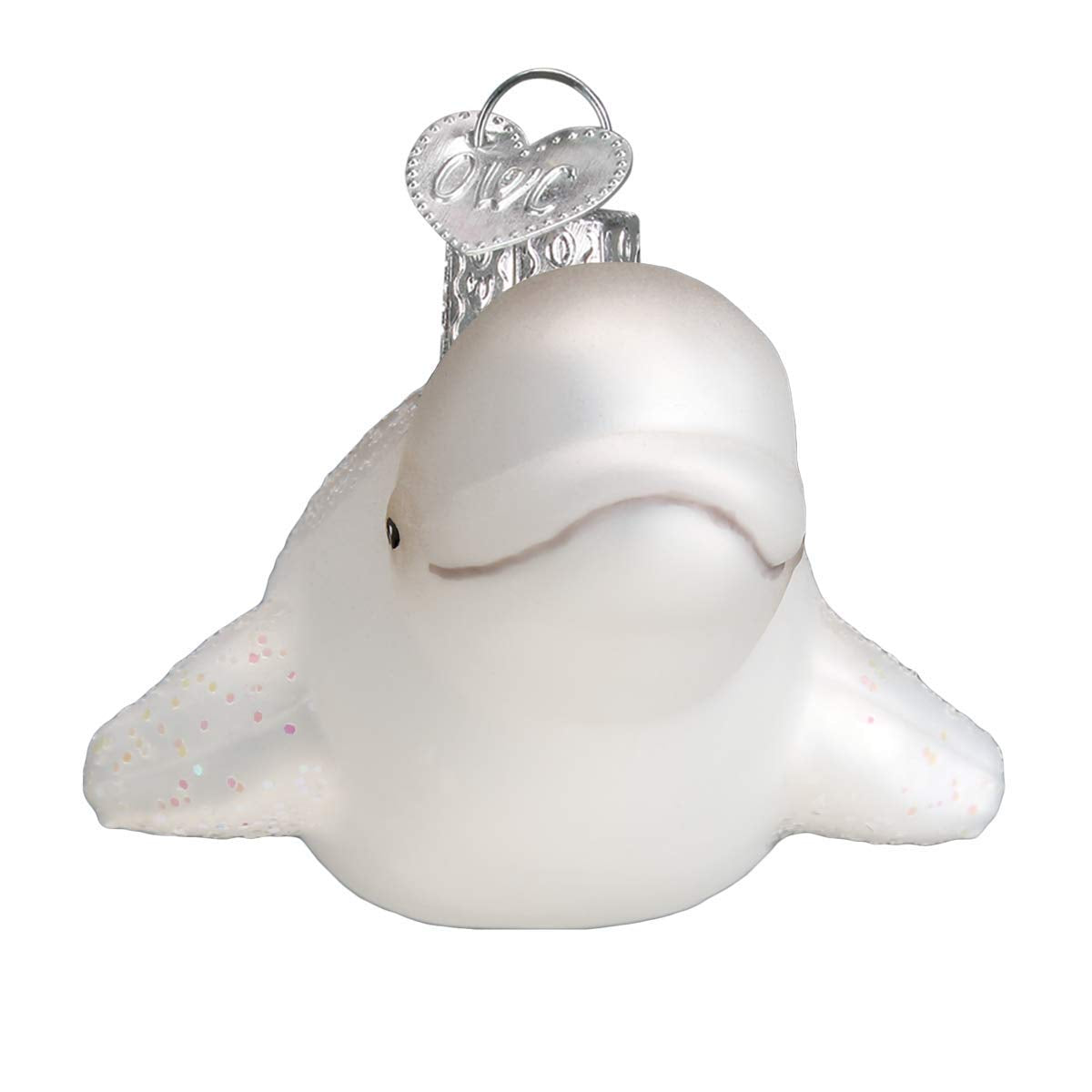 Old World Christmas Beluga Whale 5.5 x 2