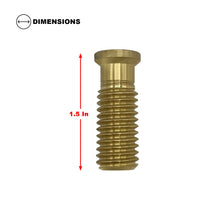 Poolzilla 1-1/2" Extended Brass Screw for Pool Cover Anchor