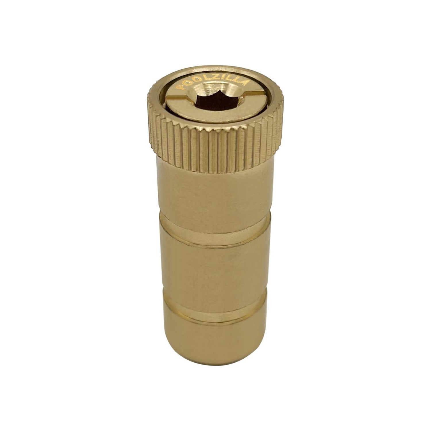 Poolzilla 2'' Pool Safety Cover Brass Extended Anchors for Concrete and Pavers