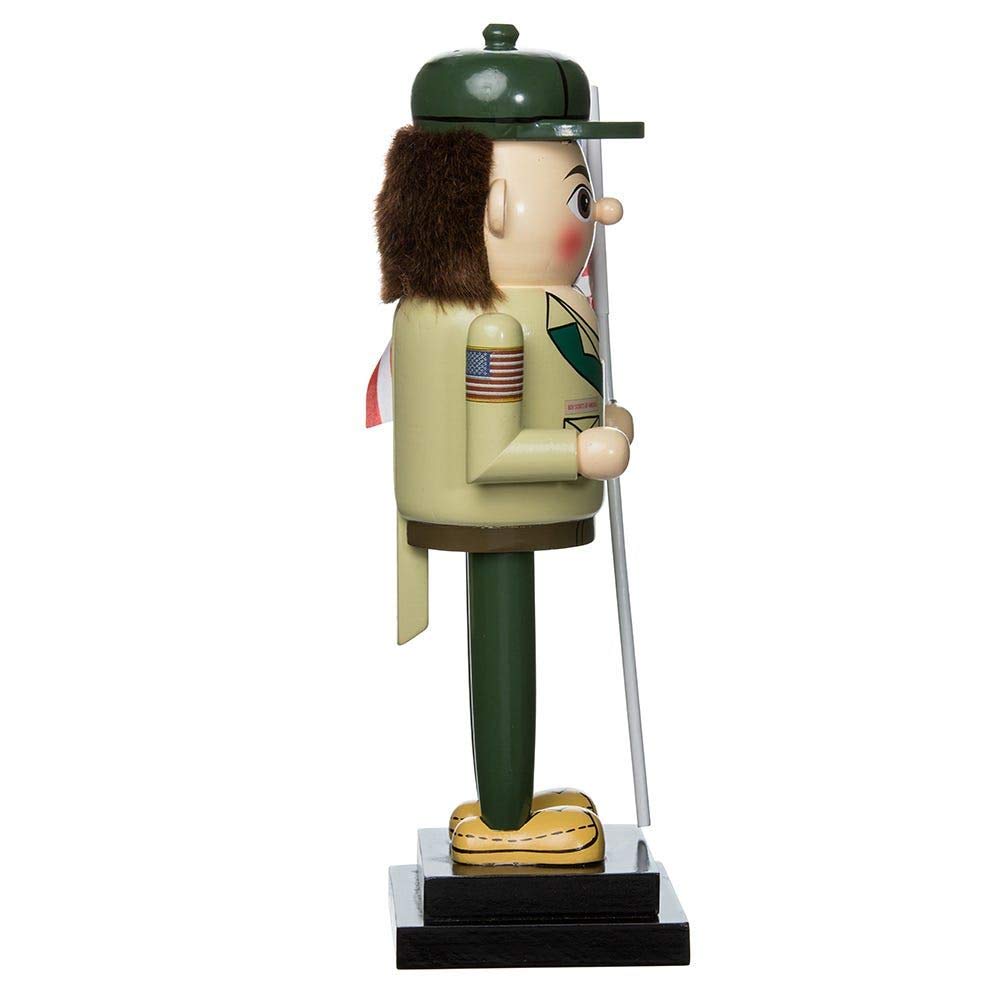 Kurt Adler 12.5" Wooden Boy Scout Nutcracker