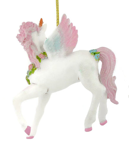 Kurt Adler 3.5" RESIN UNICORN ORNAMENT