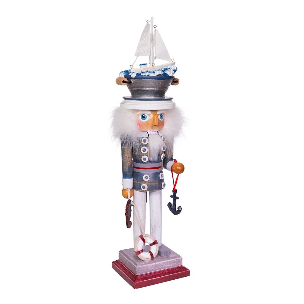 Kurt S. Adler 18" Hollywood Sea Captain Nutcracker