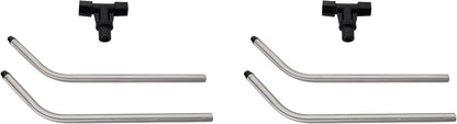 Poolzilla (2 Pack) Sprinkler Arms & Tee Replacement Assembly - Compatible with Nelson & Orbit Traveling Sprinkler Tractor - Aluminum Arms & Tee Repair Kit