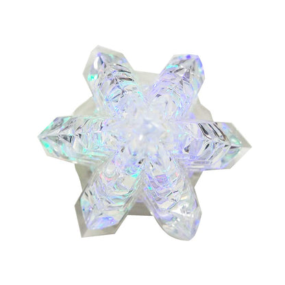 Kurt S. Adler Kurt Adler 10.25-Inch Battery-Operated LED Clear Tree Motion Table Piece, Multi