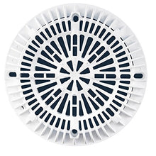 Custom 25507-100-000 8" Galaxy Cover and Screw Kit - White