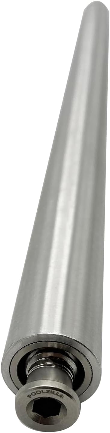 Poolzilla 10” Aluminum Tube with Stainless Steel Anchor for Pool Cover Installation