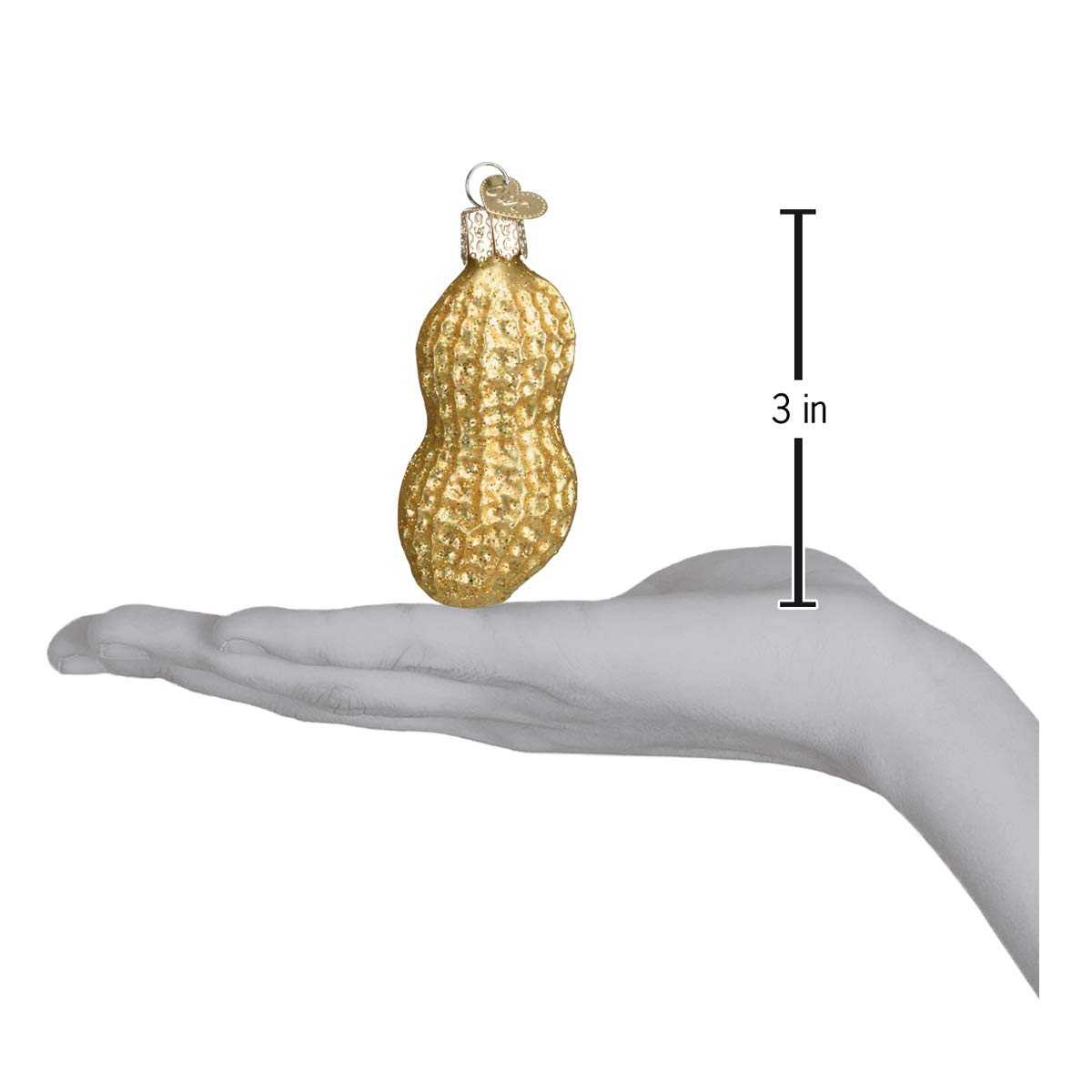 Old World Christmas Ornaments: Peanut Glass Blown Ornaments for Christmas Tree (28012)