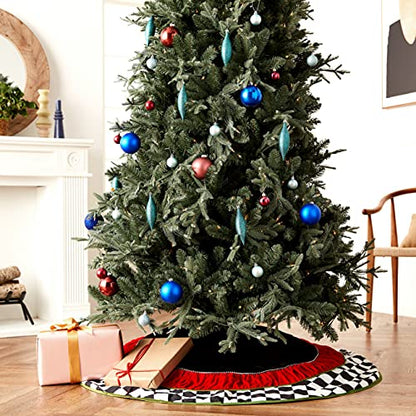 Kurt S. Adler TS0133 Tree Skirt, Multi-Color 52in