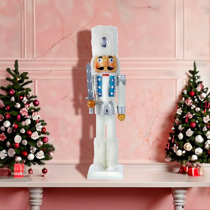 Kurt S. Adler Kurt Adler Russian, 15-Inch, White Nutcracker