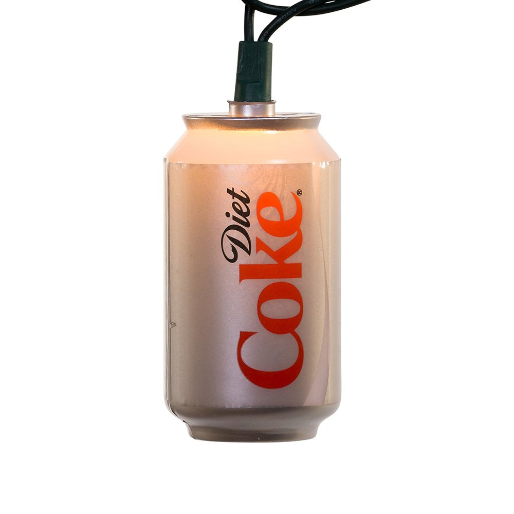Kurt Adler CC0748DC Diet Coke Can Light Set, 10 Light
