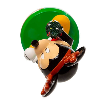 Disney Kurt Adler 6-Inch Mickey Mouse with Tree Nutcracker