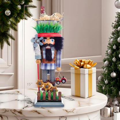 Kurt S. Adler, Inc. HA0401 Kurt Adler 15" Hollywood Farmer Nutcracker