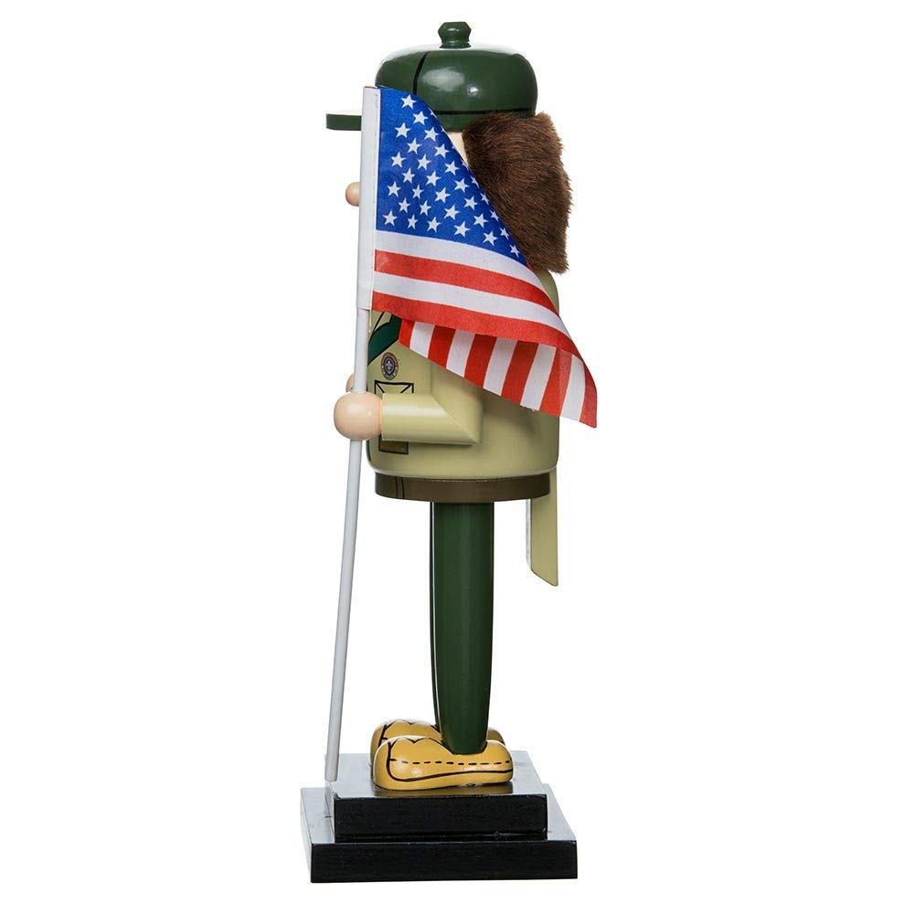 Kurt Adler 12.5" Wooden Boy Scout Nutcracker