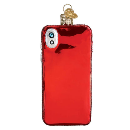 Old World Christmas Smartphone Glass Blown Ornaments for Christmas Tree