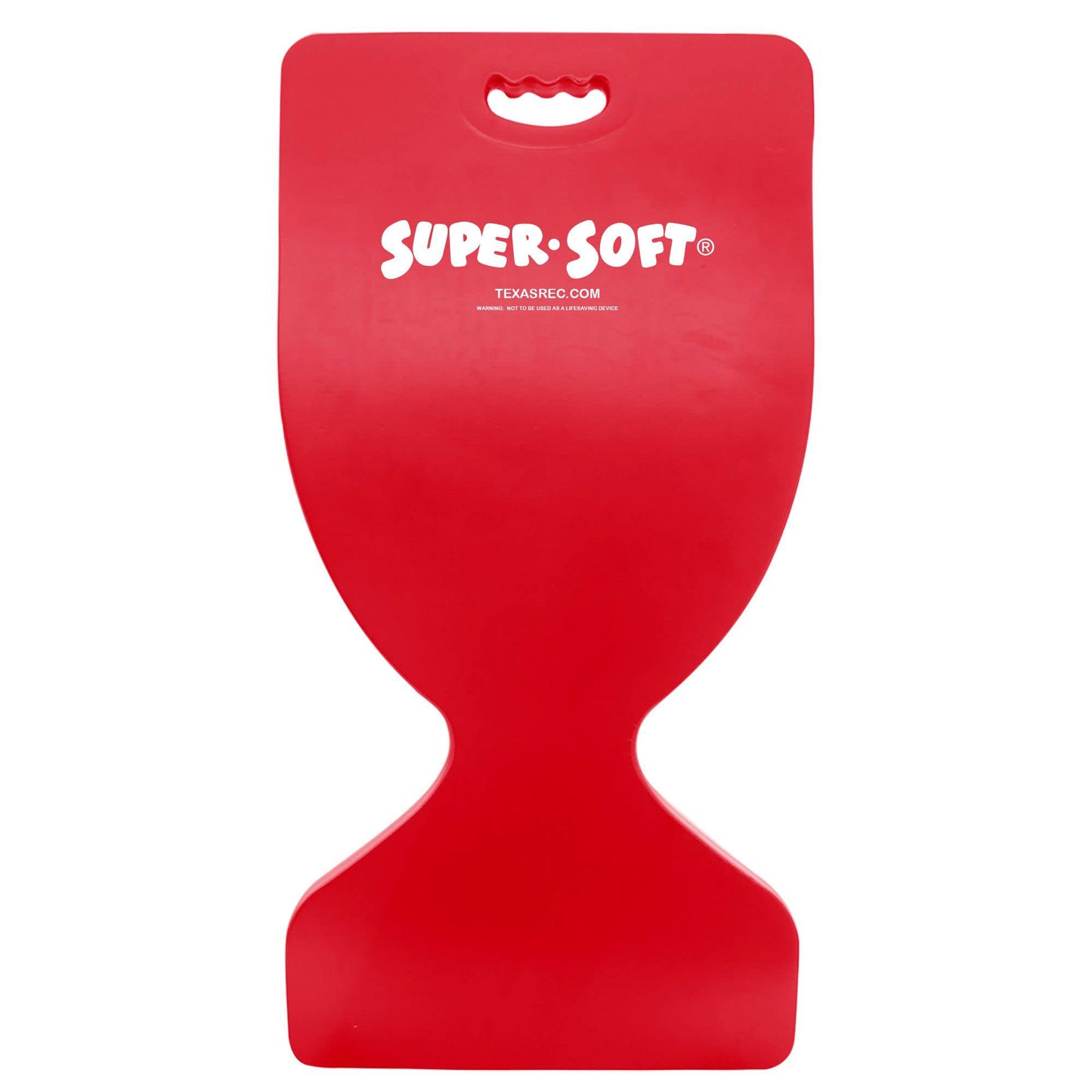 TRC Recreation Super Soft Foam Water Saddle Pool Float for Adults and Kids, Lounger for Swimming Pool, Lake, River, and Beach Essentials, Red