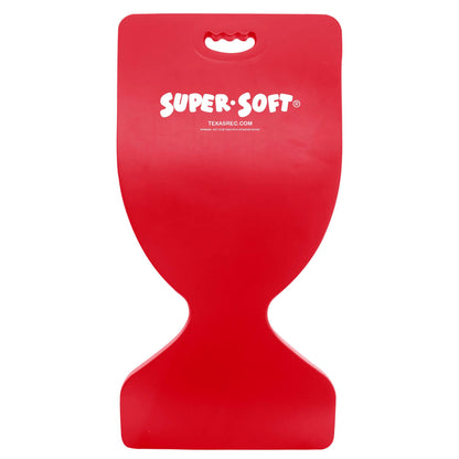 TRC Recreation Super Soft Foam Water Saddle Pool Float for Adults and Kids, Lounger for Swimming Pool, Lake, River, and Beach Essentials, Red