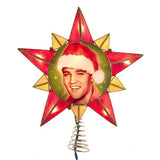 10-Light Elvis Capiz Star Treetop, Multicolor
