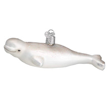 Old World Christmas Beluga Whale 5.5 x 2