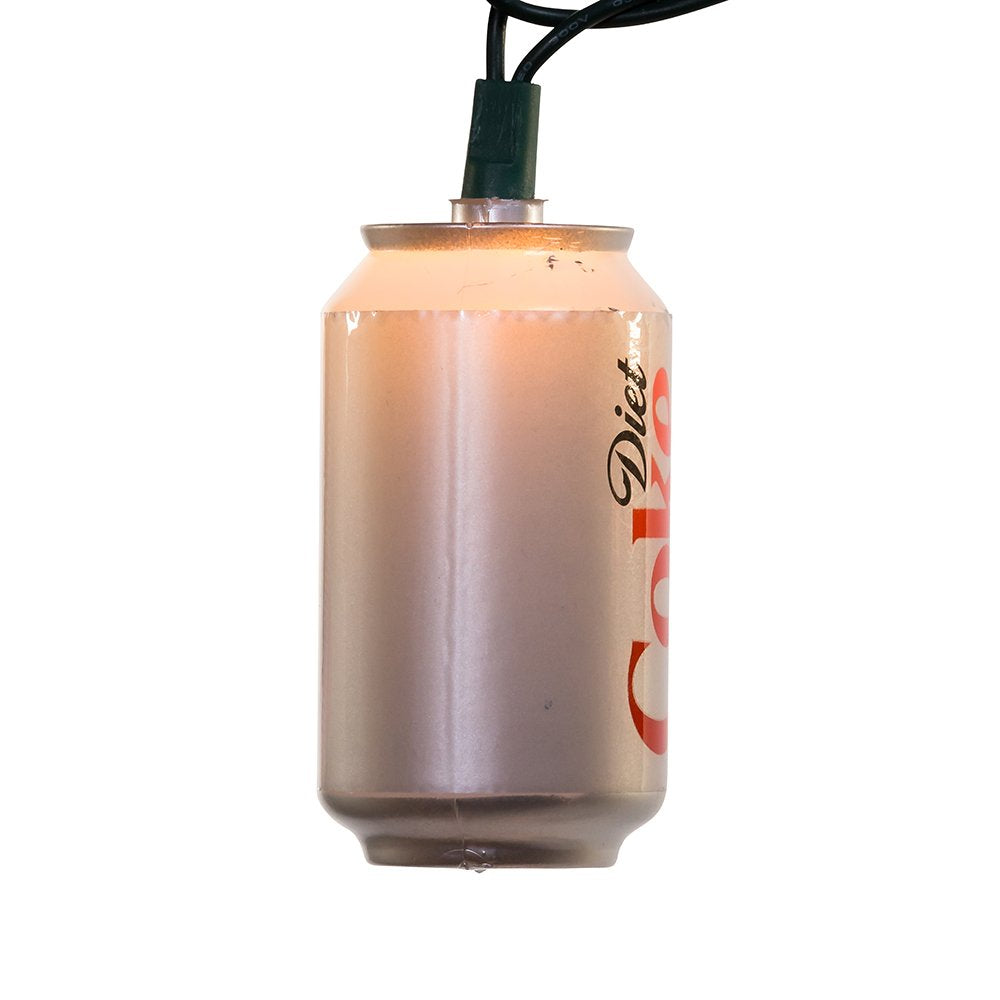 Kurt Adler CC0748DC Diet Coke Can Light Set, 10 Light