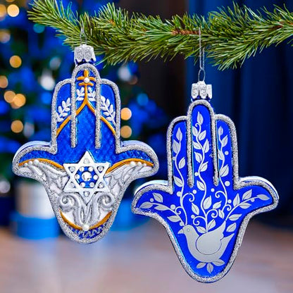 Kurt Adler NB1519 Ornament, Blue, Standard
