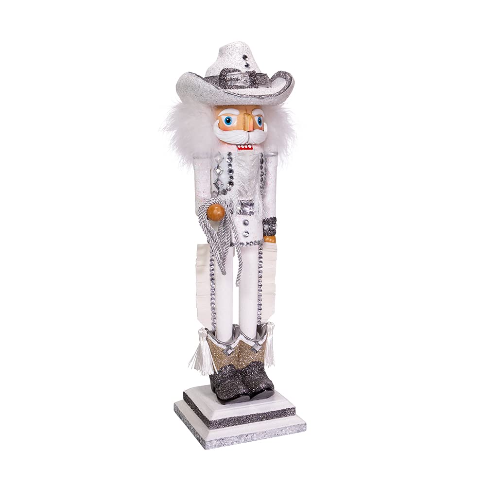 19-Inch Hollywood Rhinestone Cowboy Nutcracker