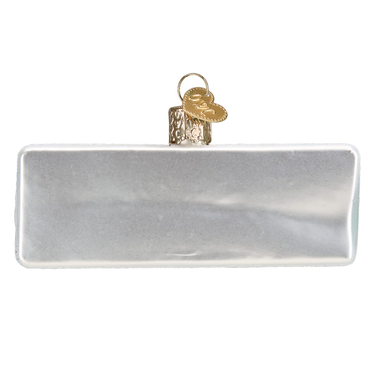 Old World Christmas Happy Retirement Glass Blown Ornament for Christmas Tree