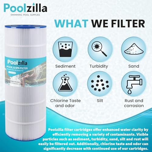 Poolzilla Replacement Pool Filter for PLFPA200S, Hayward CX200-XRE, SwimClear C200S, CS200E, Unicel C-9442, Spa-Daddy SD-01334, PA200S