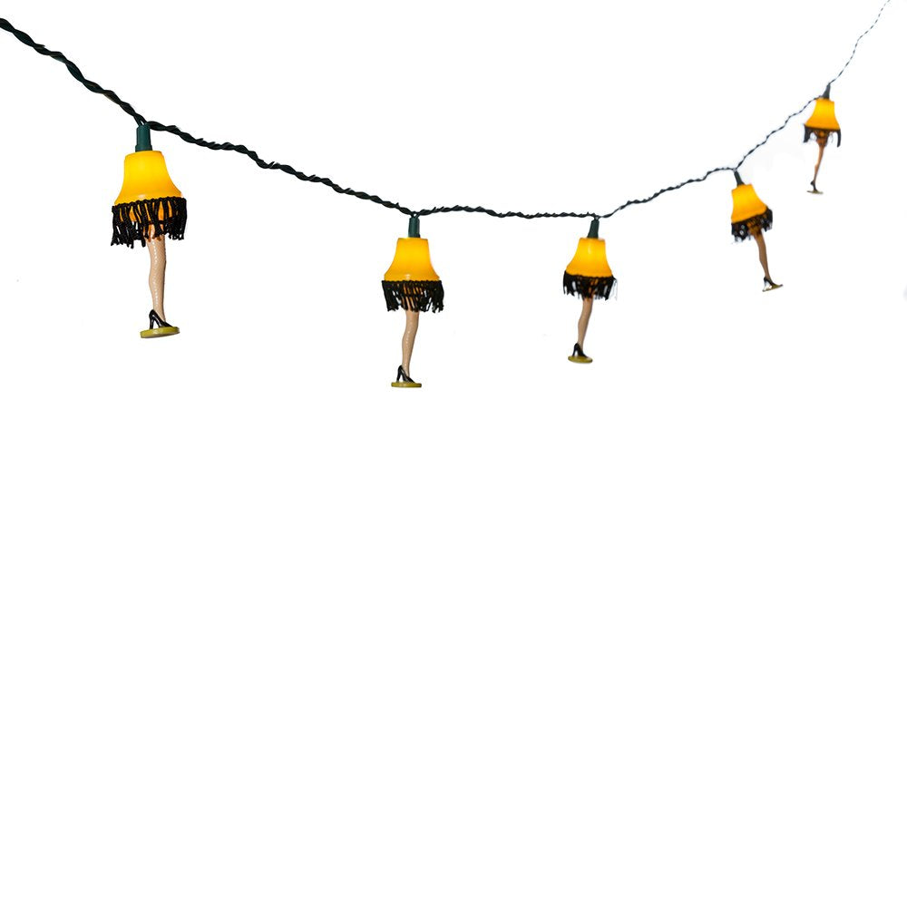A Christmas Story Kurt Adler UL 10-Lights Leg Lamp Light Set (CS9141)