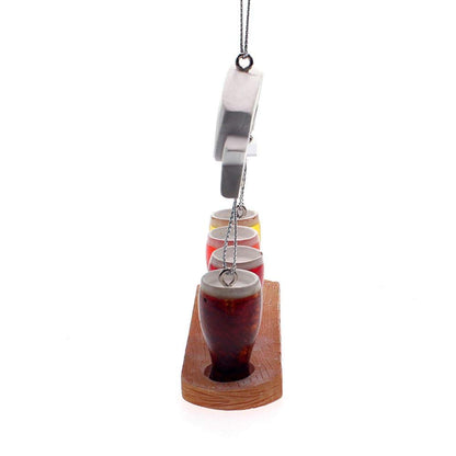 Flight Time Beer Glass Christmas Tree Ornament A2004