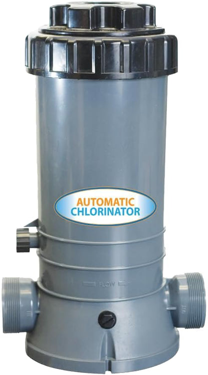 Poolzilla Automatic Chlorinator | for In-ground Swimming Pools | in-line Chlorine Feeder