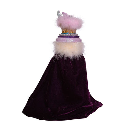 Kurt S. Adler, Inc. HA0384 Kurt Adler 18" Hollywood Two Turtle Doves Nutcracker, Purple