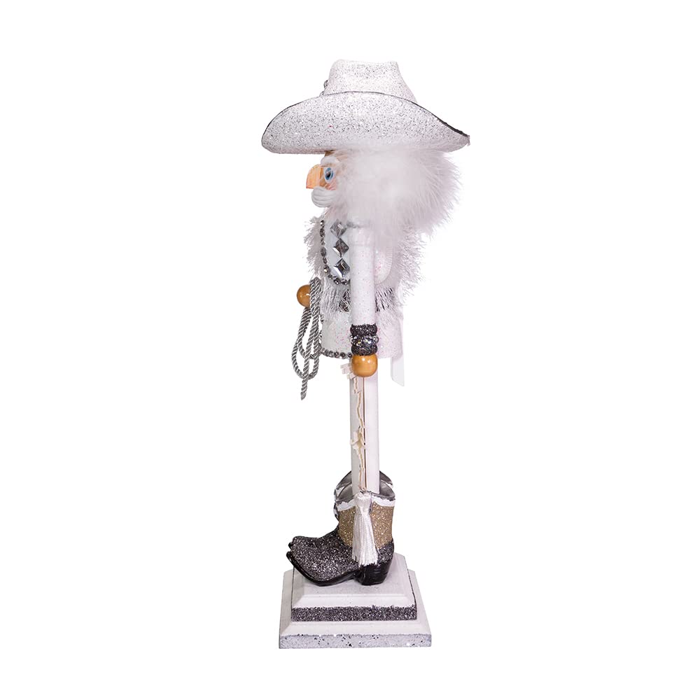 19-Inch Hollywood Rhinestone Cowboy Nutcracker