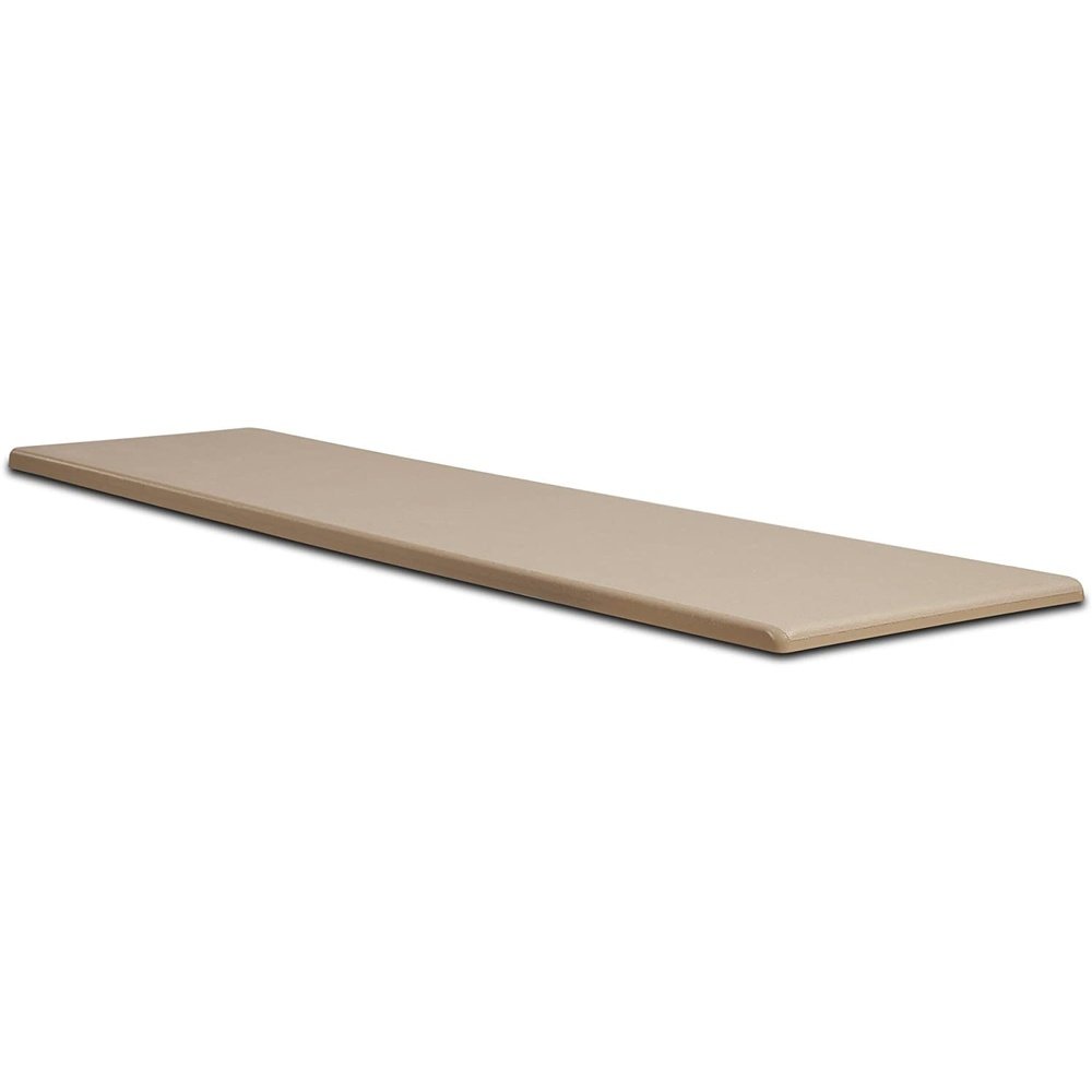 S.R. Smith 66-209-266S10T Fibre-Dive Replacement Diving Board with Matching Tread, 6-Feet, Taupe