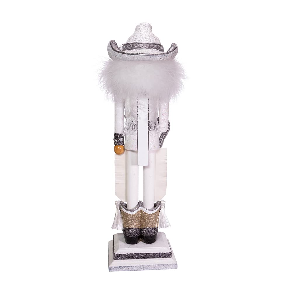 19-Inch Hollywood Rhinestone Cowboy Nutcracker