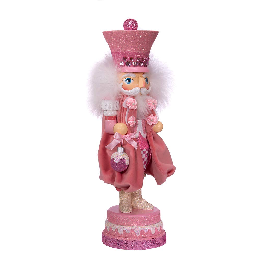 15-Inch Hollywood Pink Sweet Soldier Nutcracker