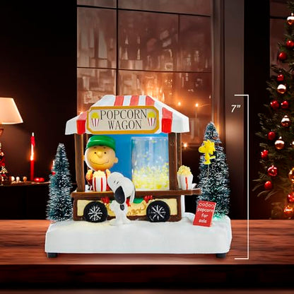 Kurt Adler 7-Inch Battery-Operated Peanuts? LED Musical Table Piece