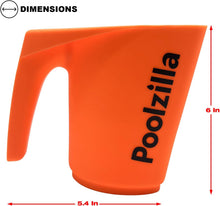 Load image into Gallery viewer, Poolzilla 1 Pack DE and Chemical Scooper, Measures 6&quot; x 5.4&quot;, Can Hold (1 Liter/2 Lbs) of Substance