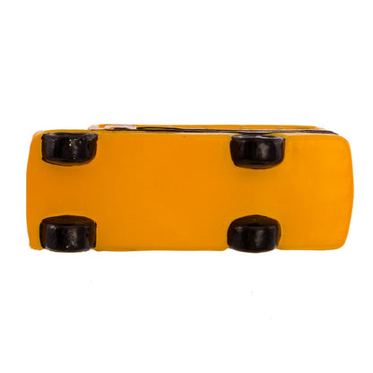 Noble Gems Kurt Adler 4-Inch Glass School Bus Ornament,Christmas