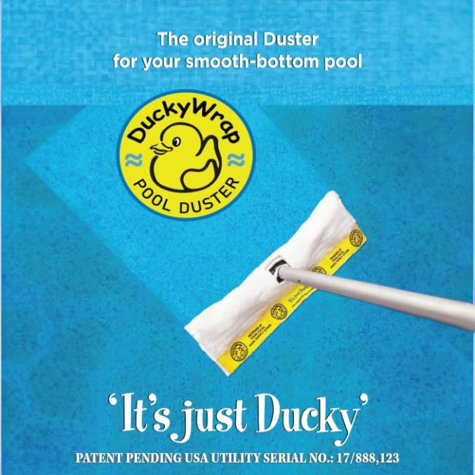 DuckyWrap Brush Attachment for Standard 18" Nylon Bristle Pool Brushes