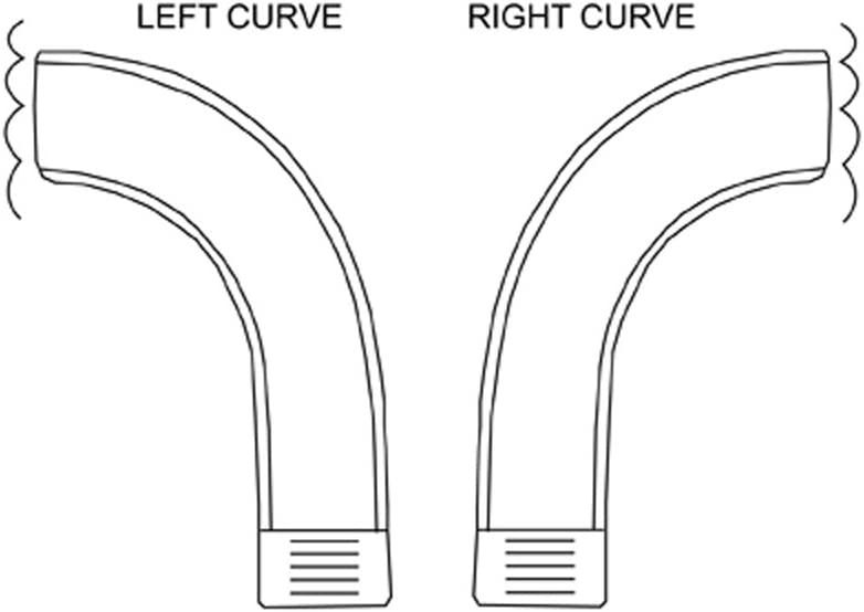 S.R. Smith 670-209-58123 Typhoon Right Curve Pool Slide, Sandstone