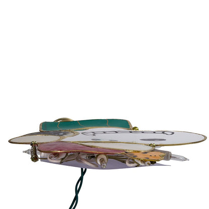 Kurt Adler Snoopy Lighted Treetop, 9-Inch