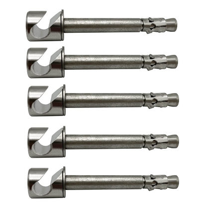 Poolzilla Stainless Steel 3" Wall Anchor for Pool Safety Covers
