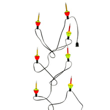 Kurt Adler 7 Bubble Light Set, Multi-Colored