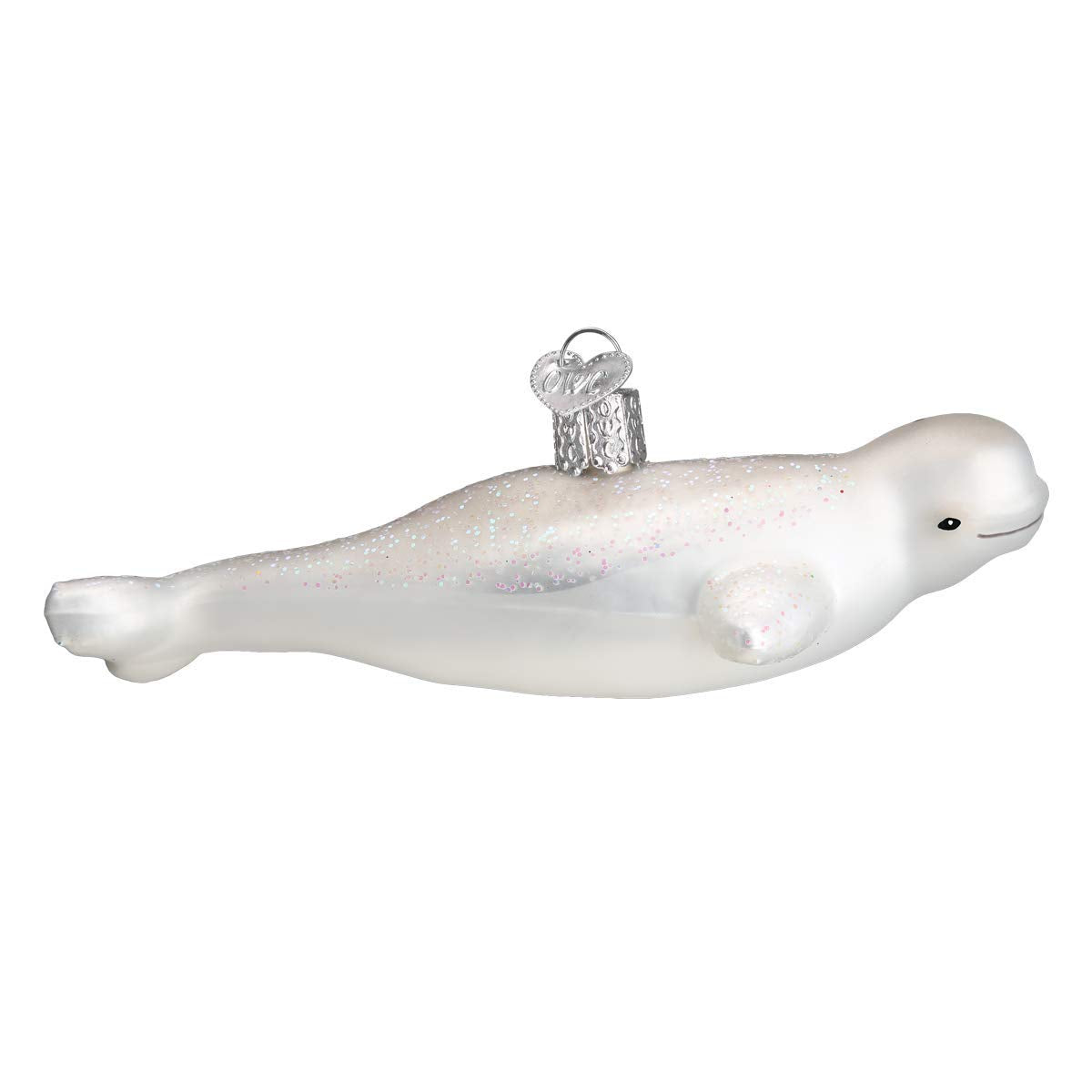 Old World Christmas Beluga Whale 5.5 x 2