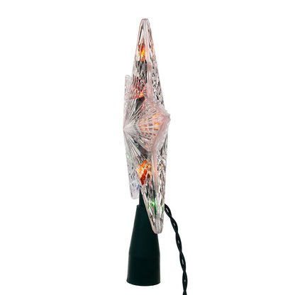 Kurt Adler Multi-Colored Crystal Star Treetop