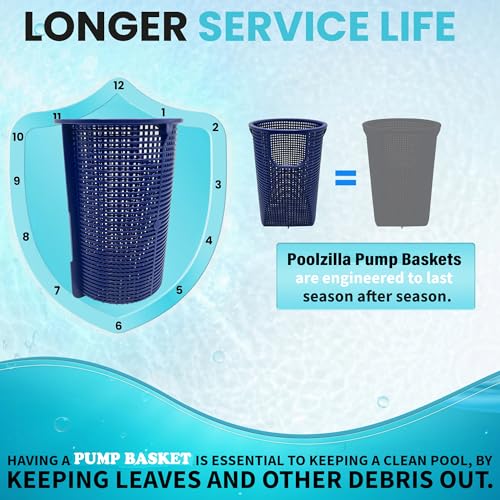 Poolzilla H03 Pump Basket, Compatible with SPX3000M and Aladdin B-207