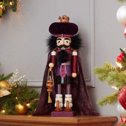 Kurt S. Adler Kurt Adler Hollywood King, 18-Inch, Purple Nutcracker